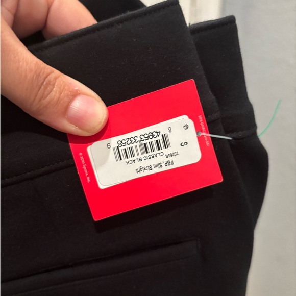 Spanx Super Smooth™ Perfect Fit Ponte Slim Straight Pants Classic black - Picture 5 of 5